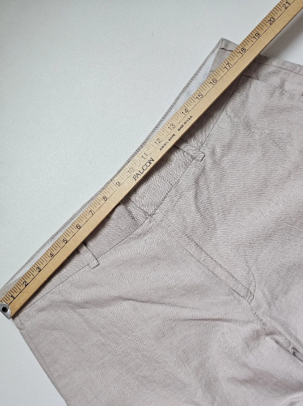 Cubavera Linen Cotton Pants Beige Flat Front Casual Summer 36x30 Men